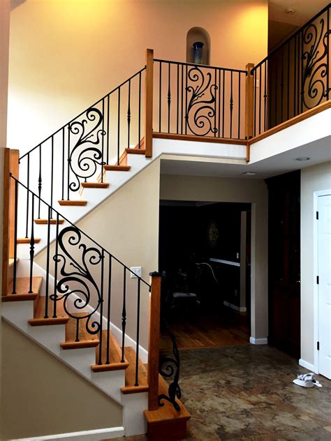 metal railing for inside house|decorative metal railings for stairs.